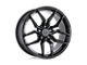 TSW Silvano Gloss Black Wheel; Rear Only; 20x10; 40mm Offset (16-24 Camaro, Excluding SS w/ 6-Piston Front Calipers & ZL1)