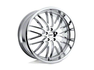 TSW Snetterton Chrome Wheel; 19x8; 35mm Offset (16-24 Camaro, Excluding SS w/ 6-Piston Front Calipers & ZL1)