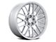 TSW Daytona Gloss Silver Wheel; 22x9 (08-23 RWD Challenger, Excluding Widebody)