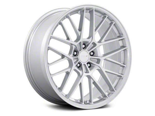 TSW Daytona Gloss Silver Wheel; Rear Only; 22x10.5 (08-23 RWD Challenger, Excluding Widebody)