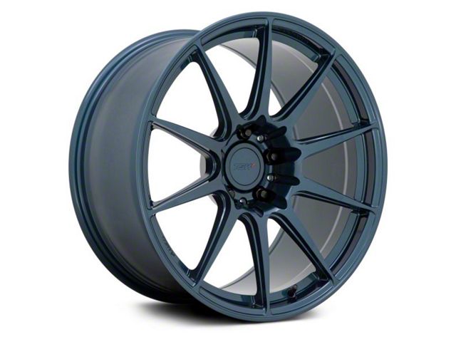 TSW Kemora Gloss Dark Blue Wheel; 18x8 (21-24 Mustang Mach-E, Excluding GT)