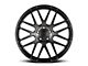 TSW Nord Semi Gloss Black Milled with Machined Dark Tint Face Wheel; 19x8.5 (21-24 Mustang Mach-E)