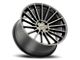 TSW Luco Dark Tint Matte Black Machined Wheel; 19x8.5 (10-14 Mustang)