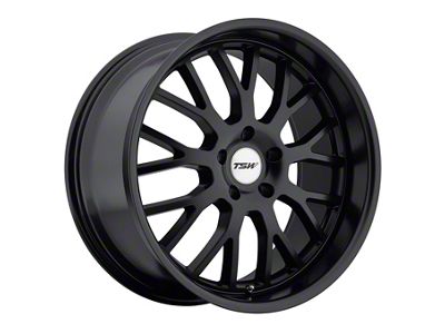 TSW Tremblant Matte Black Wheel; Rear Only; 20x10 (15-23 Mustang GT, EcoBoost, V6)