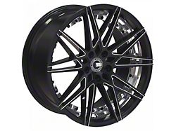TW Racing E4 Forged Gloss Black with Milled Spokes Wheel; 20x8.5 (15-23 Mustang GT, EcoBoost, V6)