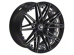 TW Racing E4 Forged Gloss Black with Milled Spokes Wheel; 20x8.5 (2024 Mustang)