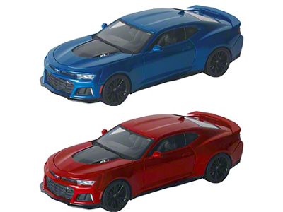 1/24th Scale ZL1 Camaro Diecast Model; Blue