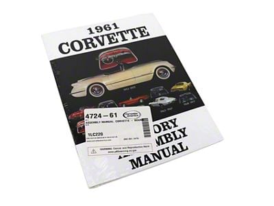 1961-1961 Corvette Factory Assembly Manual