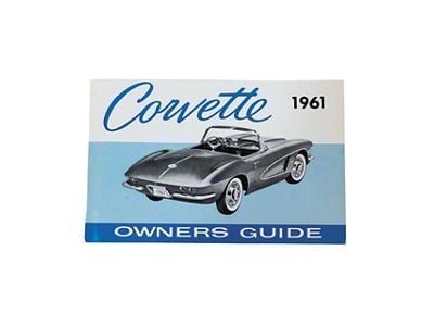 1961 Chevrolet Corvette Owners Manual