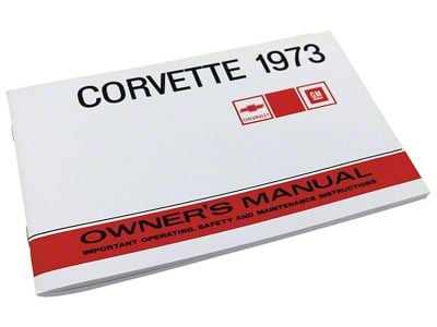 1973 Chevrolet Corvette Owners Manual