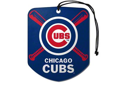 Air Fresheners with Chicago Cubs Logo; Blue and Red