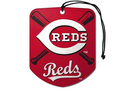 Air Fresheners with Cincinnati Reds Logo; Red