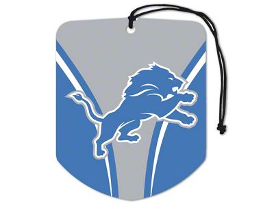 Air Fresheners with Detroit Lions Logo; Blue and Gray