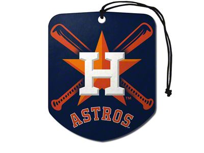 Air Fresheners with Houston Astros Logo; Blue and Orange