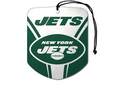 Air Fresheners with New York Jets Logo; Green