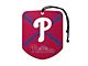 Air Fresheners with Philadelphia Phillies Logo; Blue and Red