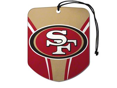 Air Fresheners with San Francisco 49ers Logo; Red and Gold