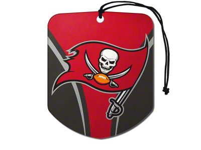 Air Fresheners with Tampa Bay Buccaneers Logo; Red and Gray