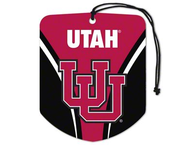 Air Fresheners with University of Utah Logo; Red