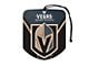 Air Fresheners with Vegas Golden Knights Logo; Gold, Gray and Black