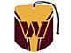 Air Fresheners with Washington Commanders Logo; Burgandy