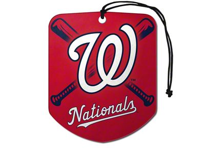 Air Fresheners with Washington Nationals Logo; Red