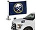 Ambassador Flags with Buffalo Sabres Logo; Blue (Universal; Some Adaptation May Be Required)