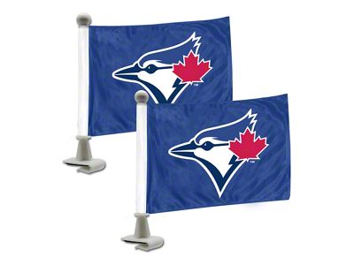 Ambassador Flags with Toronto Blue Jays Logo; Blue (Universal; Some Adaptation May Be Required)