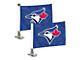 Ambassador Flags with Toronto Blue Jays Logo; Blue (Universal; Some Adaptation May Be Required)