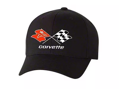 C3 Embroidered Hat; Black