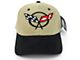 C5 Logo Hat; Tan and Black