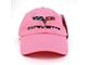 C6 Logo Hat; Pink