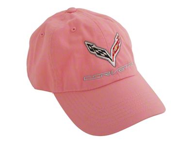 C7 Logo and Script Hat; Pink