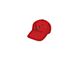 C8 Contrast Brim Hat; Red