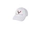 C8 Cross Flags Hat; White