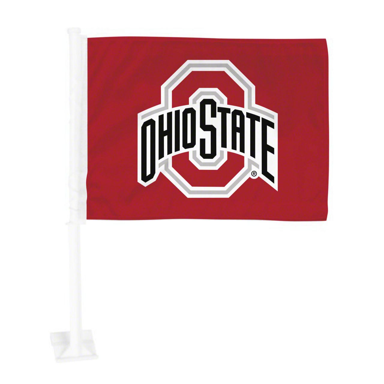 Universal AM Car Flag with Ohio State University Logo; Red (Universal ...