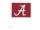 Car Flag with University of Alabama Logo; Red (Universal; Some Adaptation May Be Required)