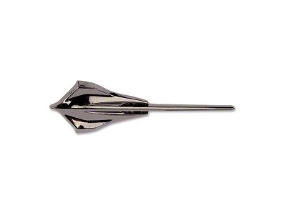 Carbon Flash Stingray Lapel Pin