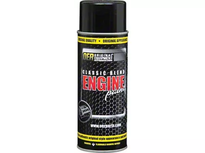 Classic Blend Engine Paint; Red; 16-Ounce Aerosol