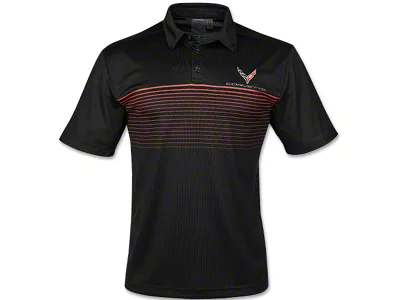 Corvette Moisture Wicking Wavelength Polo Shirt