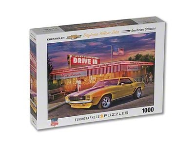 Daytona Yellow Zeta Puzzle; 1000-Pieces