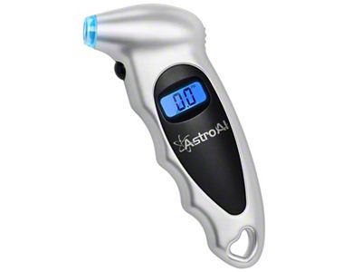 Digital Tire Pressure Gauge; 1-100 PSI