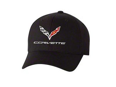 Embroidered Hat; Black