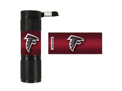 Flashlight with Atlanta Falcons Logo; Red