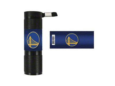 Flashlight with Golden State Warriors Logo; Royal