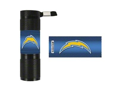 Flashlight with Los Angeles Chargers Logo; Blue