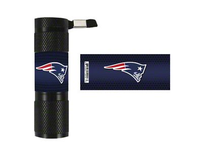 Flashlight with New England Patriots Logo; Navy