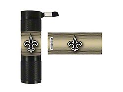 Flashlight with New Orleans Saints Logo; Gold