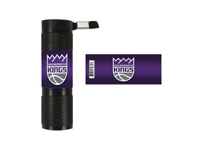 Flashlight with Sacramento Kings Logo; Purple