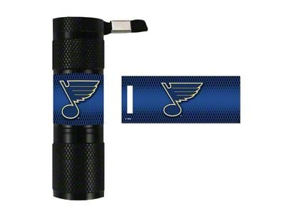 Flashlight with St. Louis Blues Logo; Royal